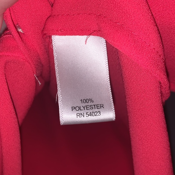 Banana Republic pink pleated button down blouse - Picture 10 of 10